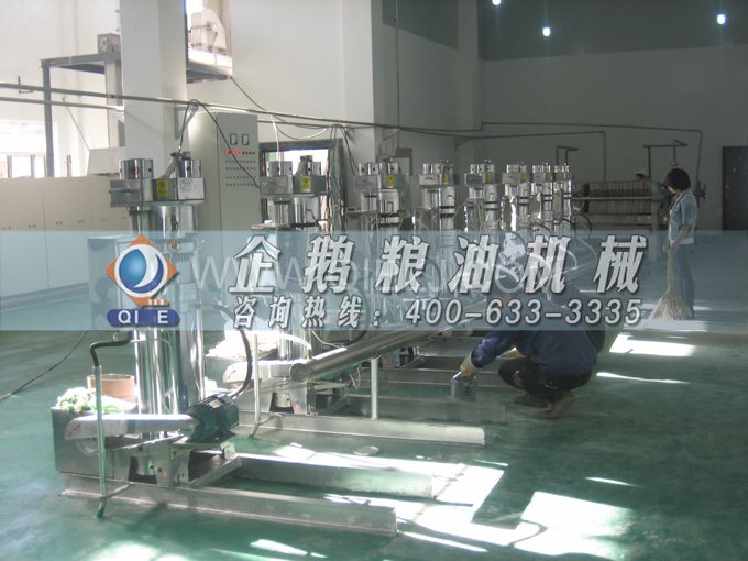 芝麻油壓榨處理設備，企鵝牌液壓榨油機勇于創新生產效率高(圖5)