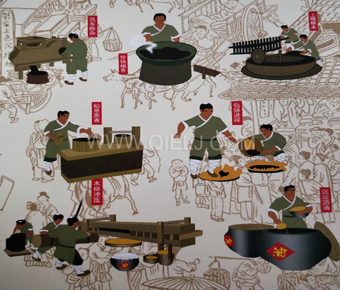 芝麻油提取加工，企鵝糧油機(jī)械生產(chǎn)色香味俱佳的油脂(圖2)